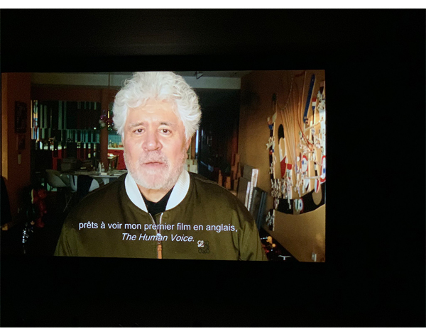 Almodóvar clausura Festival Lumière con “La voz humana”