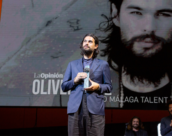 OLIVER LAXE RECIBE EL PREMIO MÁLAGA TALENT