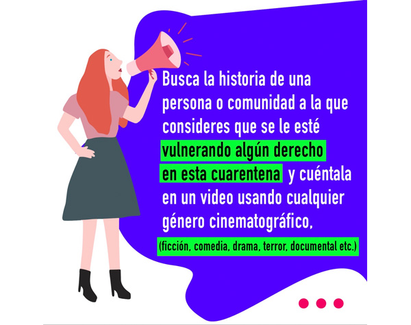 Colombia: Lanzan concurso de cortos sobre violación de derechos humanos
