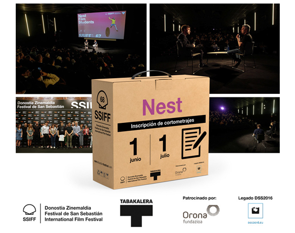 Cortos: San Sebastián abrirá inscripción de “Nest” el 1 de junio