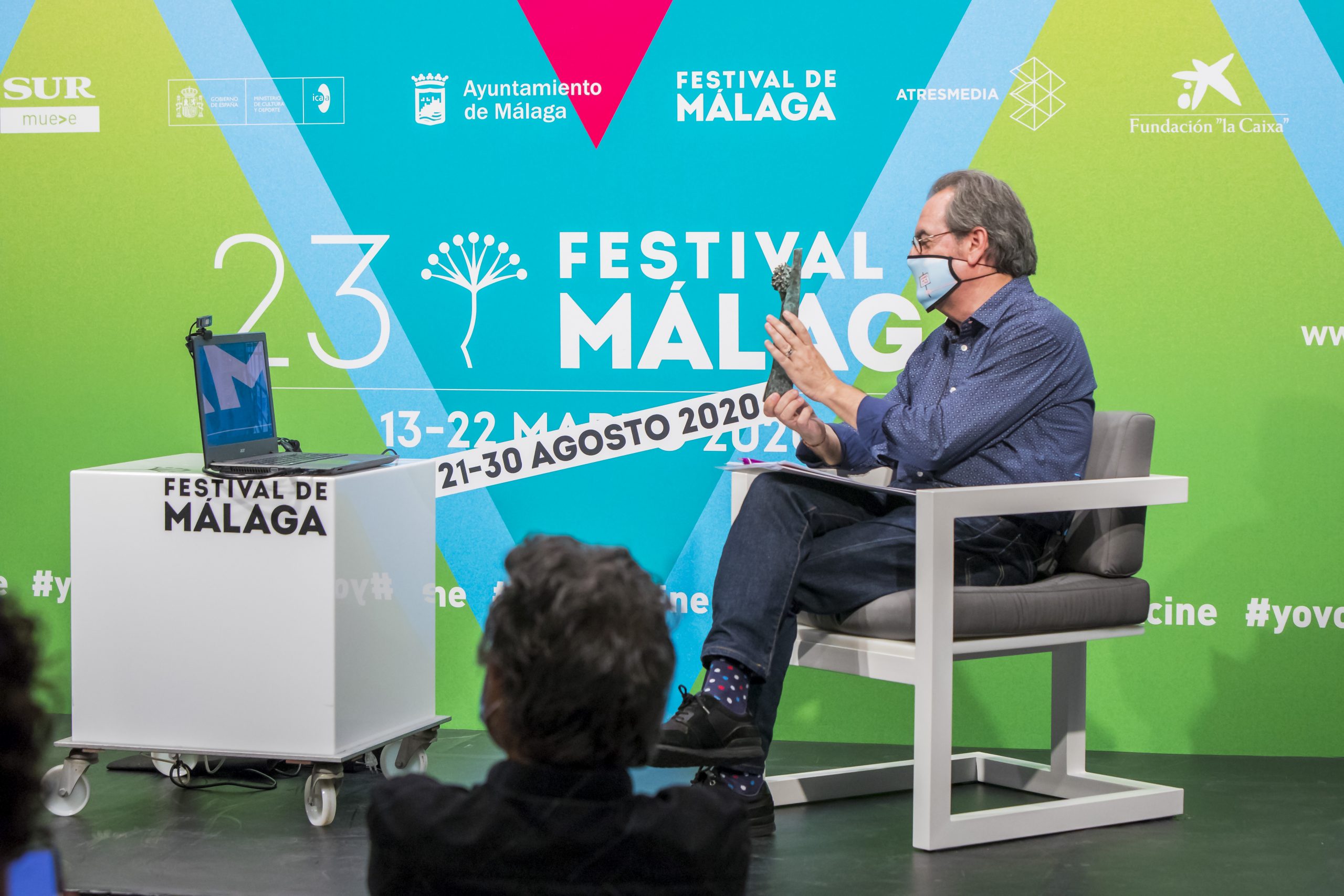 Arturo Ripstein recibe Premio Retrospectiva de Festival de Málaga