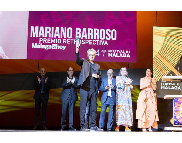 Mariano Barroso recibe Premio Retrospectiva de Festival de Málaga