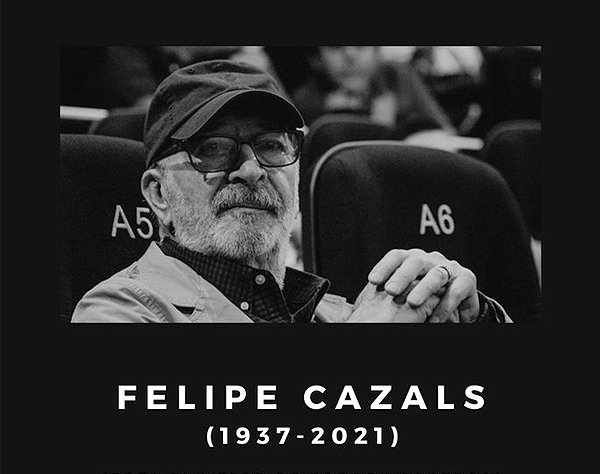Fallece el gran director mexicano Felipe Cazals