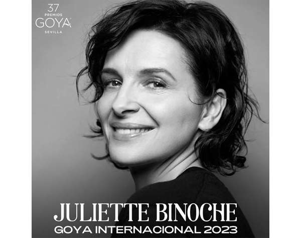 Juliette Binoche, premio Goya Internacional