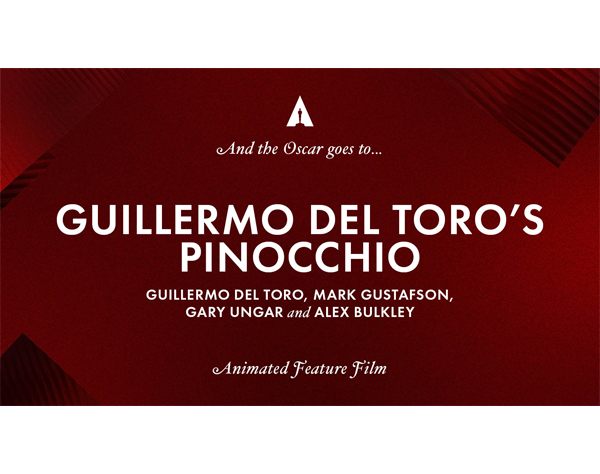 Guillermo Del Toro gana su primer Oscar de Animación