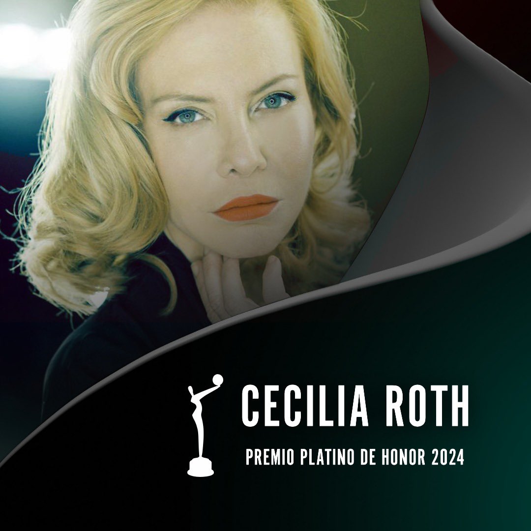 Cecilia Roth, premio Platino de honor 2024
